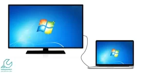 اتصال لپ تاپ به تلویزیون