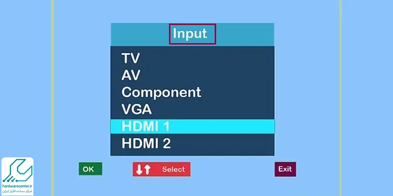اتصال لپ تاپ به تلویزیون با کابل HDMI