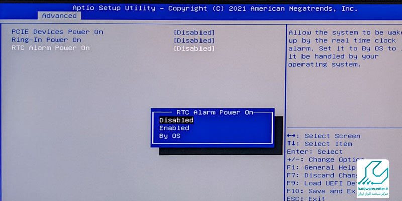 بهم خوردن تنظیمات BIOS یا UEFI علت روشن شدن خودکار لپ تاپ لنوو